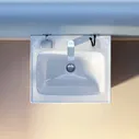 Раковина мебельная AM.PM M85AWCC0552WG64 X-Joy, керамическая, 55 см, встроенная, цвет: белый, глянец 540*440*170