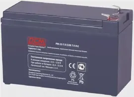 Батарея аккумуляторная для ИБП PowerCom PM-12-7.0 12В 7.0Ач