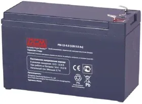 Powercom Аккумуляторная батарея PM-12-9.0 12В/9Ач (421619)-0
