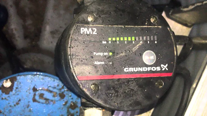 grundfos pm2 too frequency pumpn on